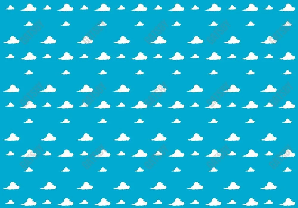 Gatsby Blue Story Cloud Photography Backdrop Gbsx-00482 - Gatsby Backdrop