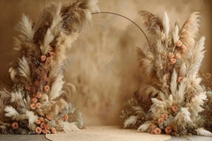 Gatsby Boho Floral Arch Photography Backdrop GBSX-00059 - Gatsby Backdrop