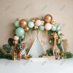 Gatsby Boho Jungle Photography Backdrop Gbsx-00402 - Gatsby Backdrop