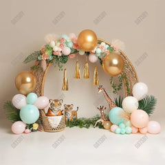 Gatsby Boho Jungle Photography Backdrop Gbsx-00403 - Gatsby Backdrop