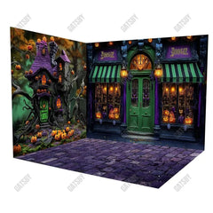 Gatsby Boogie Shop Room Set Backdrop Gbsx-00949&Gbsx-00948&Ym8G-B0504 - Gatsby Backdrop