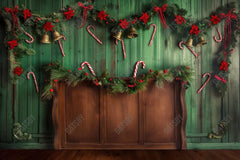 Gatsby Candy Cane Dreams Photography Backdrop Gbsx-00749 - Gatsby Backdrop