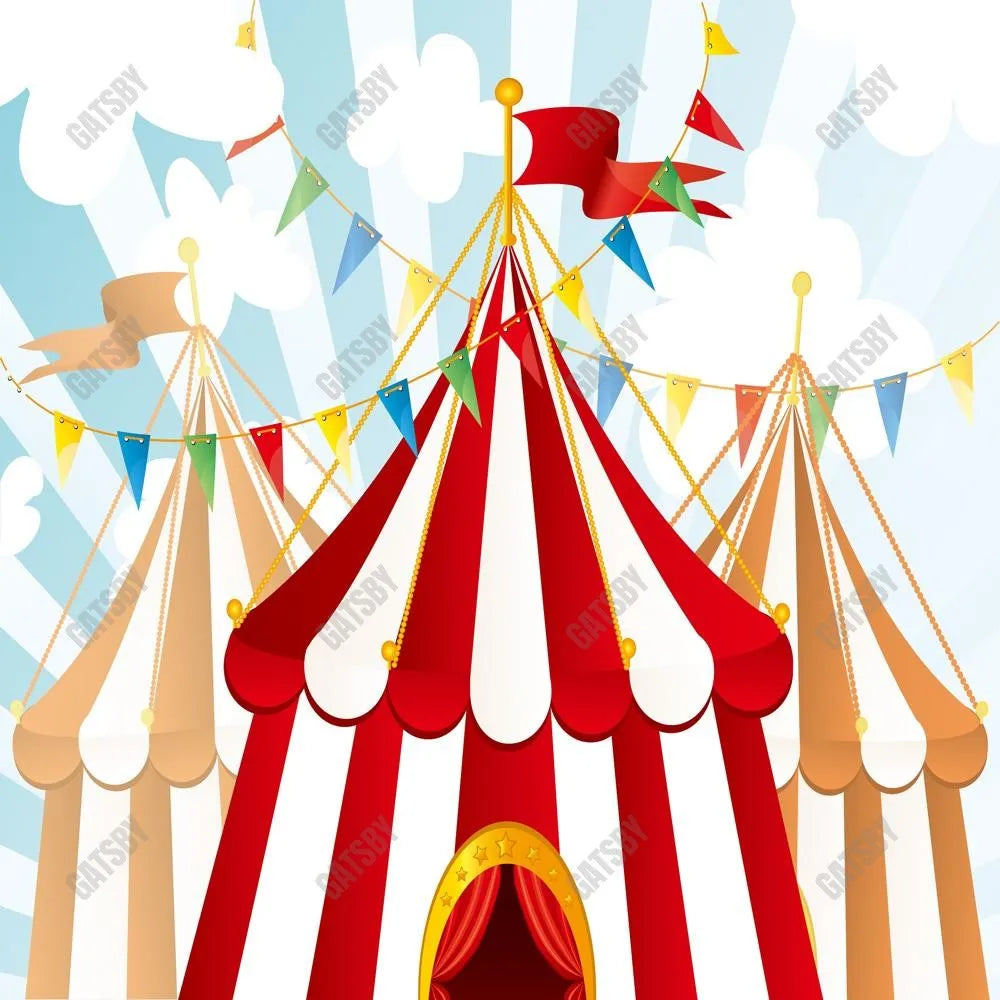 Gatsby Circus Tent Photography Backdrop Gbsx-00716 - Gatsby Backdrop