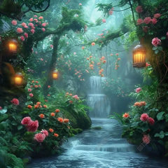 Gatsby Dreamy Fairyland Forest Photography Backdrop Gbsx-00201 - Gatsby Backdrop