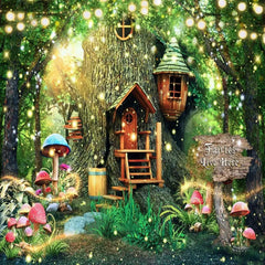 Gatsby Fairy Enchanted Forest Photography Backdrop Gbsx-01022 - Gatsby Backdrop