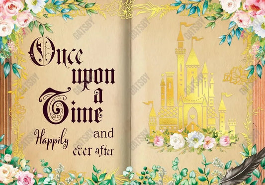 Gatsby Fairytale Once Upon A Time Photography Backdrop Gbsx-00935 - Gatsby Backdrop