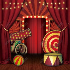 Gatsby Halloween Circus Photography Backdrop Gbsx-00262 - Gatsby Backdrop