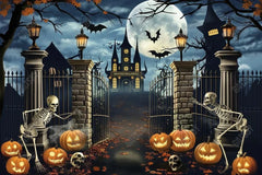 Gatsby Halloween Gate Keepers Photography Backdrop Gbsx-00901 - Gatsby Backdrop