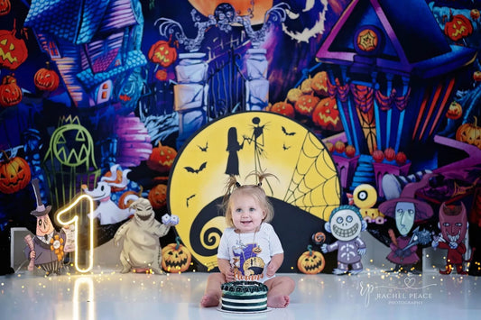 Gatsby Halloween Nightmare Photography Backdrop GBSX-00172 - Gatsby Backdrop