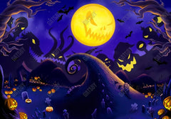 Gatsby Halloween Nightmare Photography Backdrop Gbsx-00230 - Gatsby Backdrop