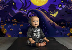 Gatsby Halloween Nightmare Photography Backdrop Gbsx-00230 - Gatsby Backdrop