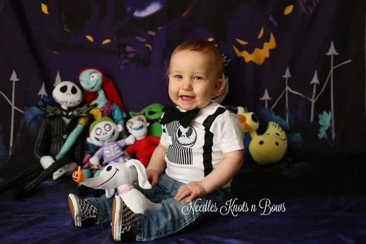 Gatsby Hallowmas Before Christmas Photography Backdrop GBSX-00174 - Gatsby Backdrop