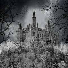 Gatsby Horror Halloween Castle Photography Backdrop Gbsx-00663 - Gatsby Backdrop