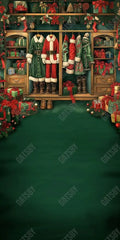 Gatsby Jolly Christmas Closet Photography Backdrop Gbsx-00334 - Gatsby Backdrop