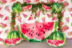 Gatsby Juicy Watermelon Photography Backdrop GBSX-00074 - Gatsby Backdrop