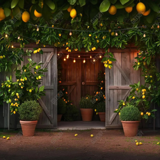 Gatsby Lemonade Barn Photography Backdrop GBSX-00024 - Gatsby Backdrop