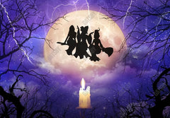 Gatsby Magic Awakened Witches Photography Backdrop Gbsx-00229 - Gatsby Backdrop