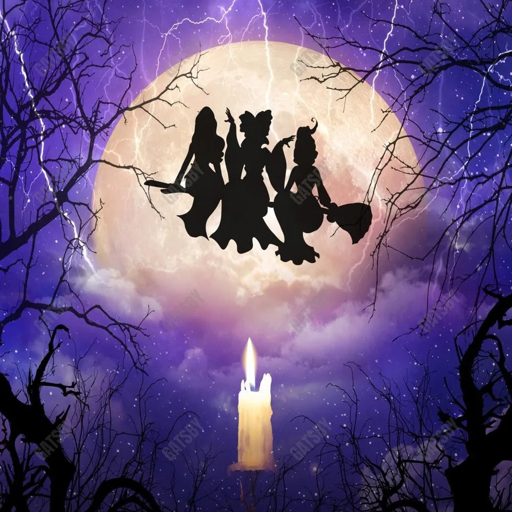 Gatsby Magic Awakened Witches Photography Backdrop Gbsx-00229 - Gatsby Backdrop