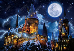 Gatsby Magic Wizard Castle Photography Backdrop Gbsx-00928 - Gatsby Backdrop