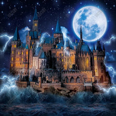 Gatsby Magic Wizard Castle Photography Backdrop Gbsx-00929 - Gatsby Backdrop