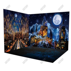 Gatsby Magic Wizard Castle Room Set Backdrop Gbsx-99811&Pfa-0152&Ym8G-B0509 - Gatsby Backdrop