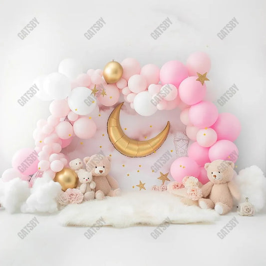 Gatsby Moon And Stars Photography Backdrop Gbsx-00477 - Gatsby Backdrop