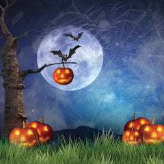 Gatsby Night Halloween Tree Photography Backdrop GBSX-00166 - Gatsby Backdrop