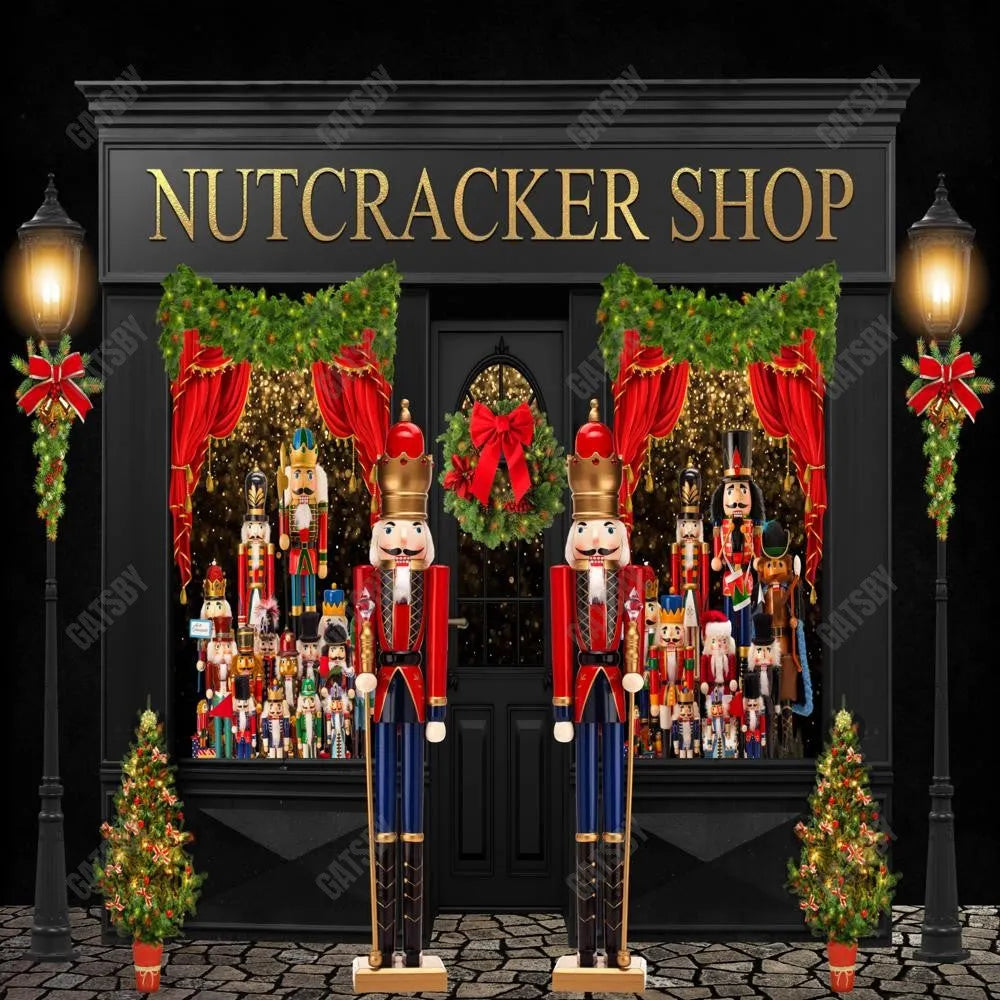 Gatsby Nutcracter Shop Photography Backdrop Gbsx-00519 - Gatsby Backdrop