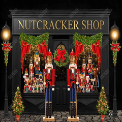 Gatsby Nutcracter Shop Photography Backdrop Gbsx-00519 - Gatsby Backdrop