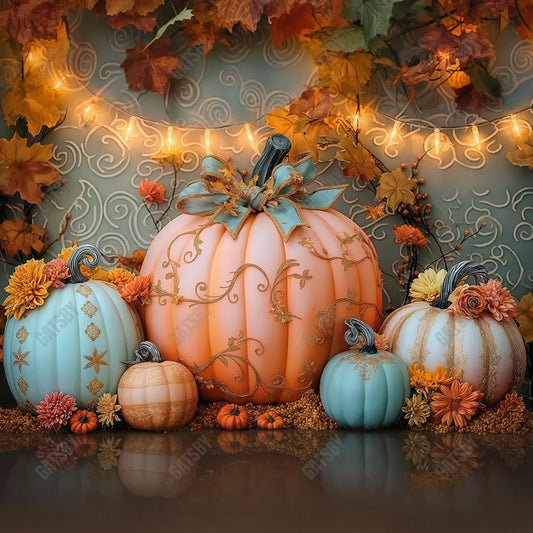 Gatsby Pretty Little Pumpkin Photography Backdrop Gbsx-00429 - Gatsby Backdrop