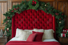 Gatsby Red At Midnight Queen Headboard Photography Backdrop Gbsx-01003 - Gatsby Backdrop