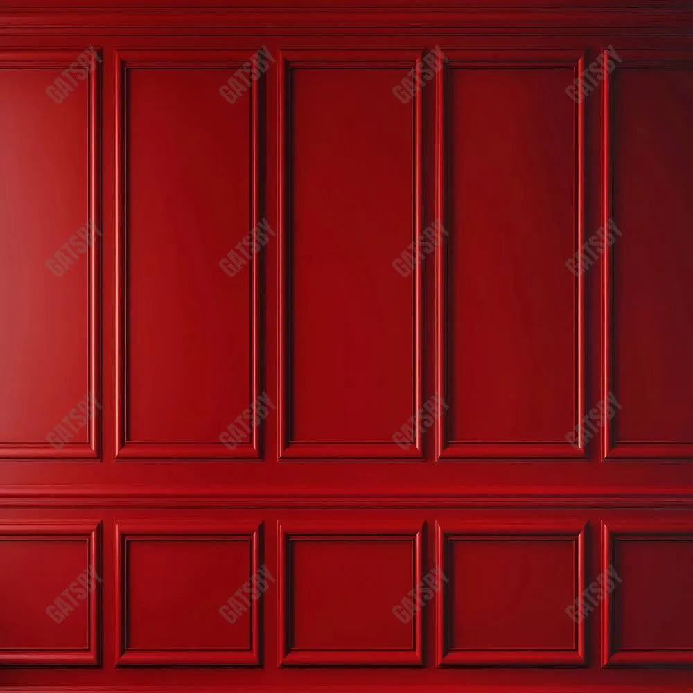 Gatsby Red Wall Panel Photography Backdrop Gbsx-00639 - Gatsby Backdrop