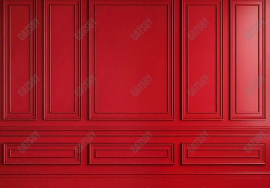 Gatsby Red Wall Panel Photography Backdrop Gbsx-00640 - Gatsby Backdrop