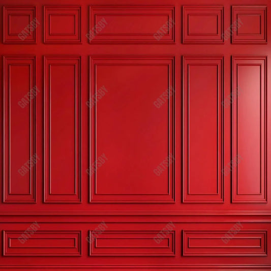 Gatsby Red Wall Panel Photography Backdrop Gbsx-00640 - Gatsby Backdrop