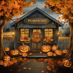 Gatsby Rustic Pumpkin Patch Photography Backdrop Gbsx-00793 - Gatsby Backdrop