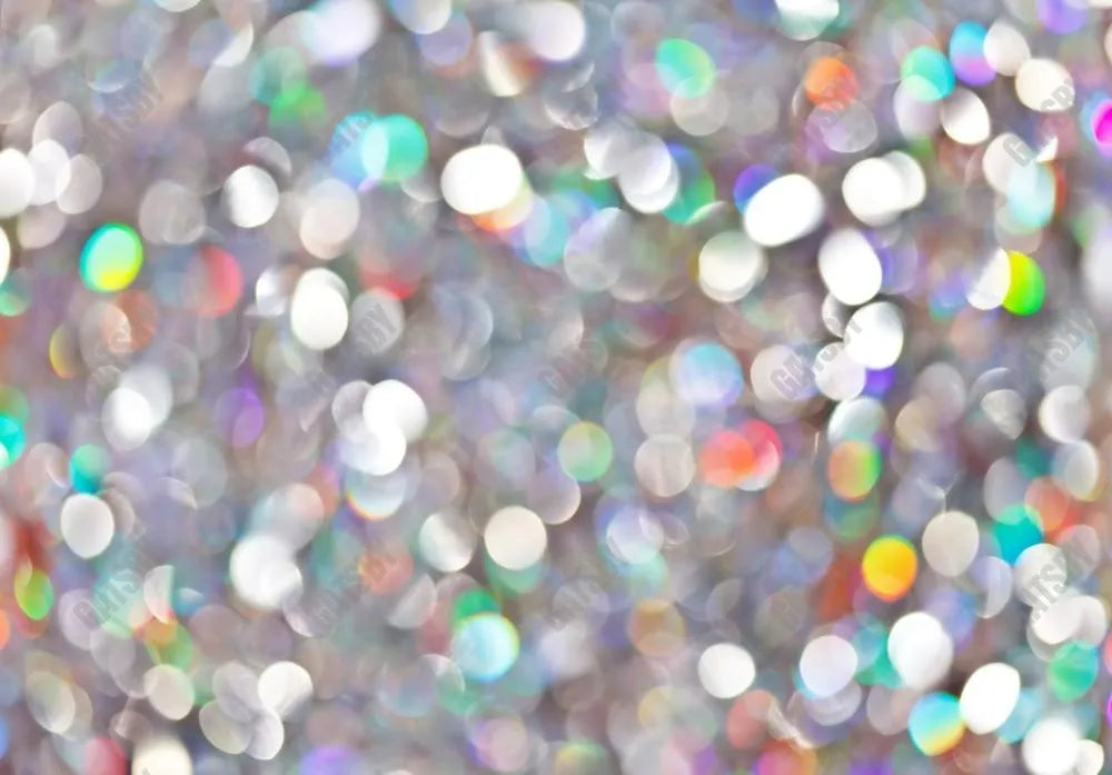 Gatsby Silver Bokeh Dot Photography Backdrop Gbsx-00718 - Gatsby Backdrop