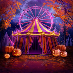 Gatsby Spooktacular Circus Photography Backdrop Gbsx-00851 - Gatsby Backdrop