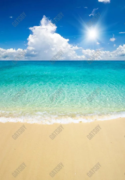 Gatsby Summer Beach Photography Backdrop Gbsx-00348 - Gatsby Backdrop