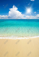 Gatsby Summer Beach Photography Backdrop Gbsx-00348 - Gatsby Backdrop