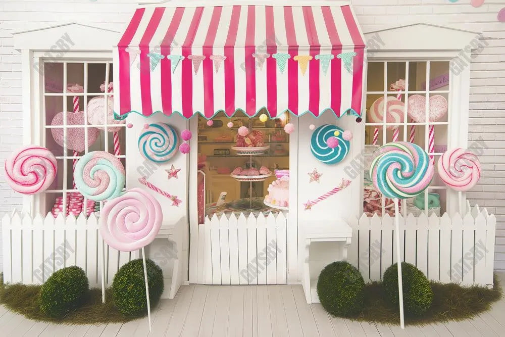 Gatsby Sweet Shop Photography Backdrop GBSX-00037 - Gatsby Backdrop