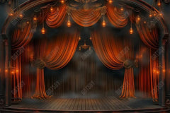 Gatsby The Spookiest Show Stage Photography Backdrop Gbsx-00994 - Gatsby Backdrop