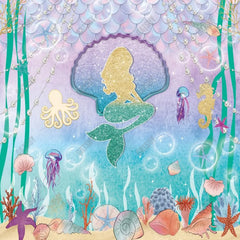 Gatsby Under The Sea Mermaid Photography Backdrop GBSX-00016 - Gatsby Backdrop