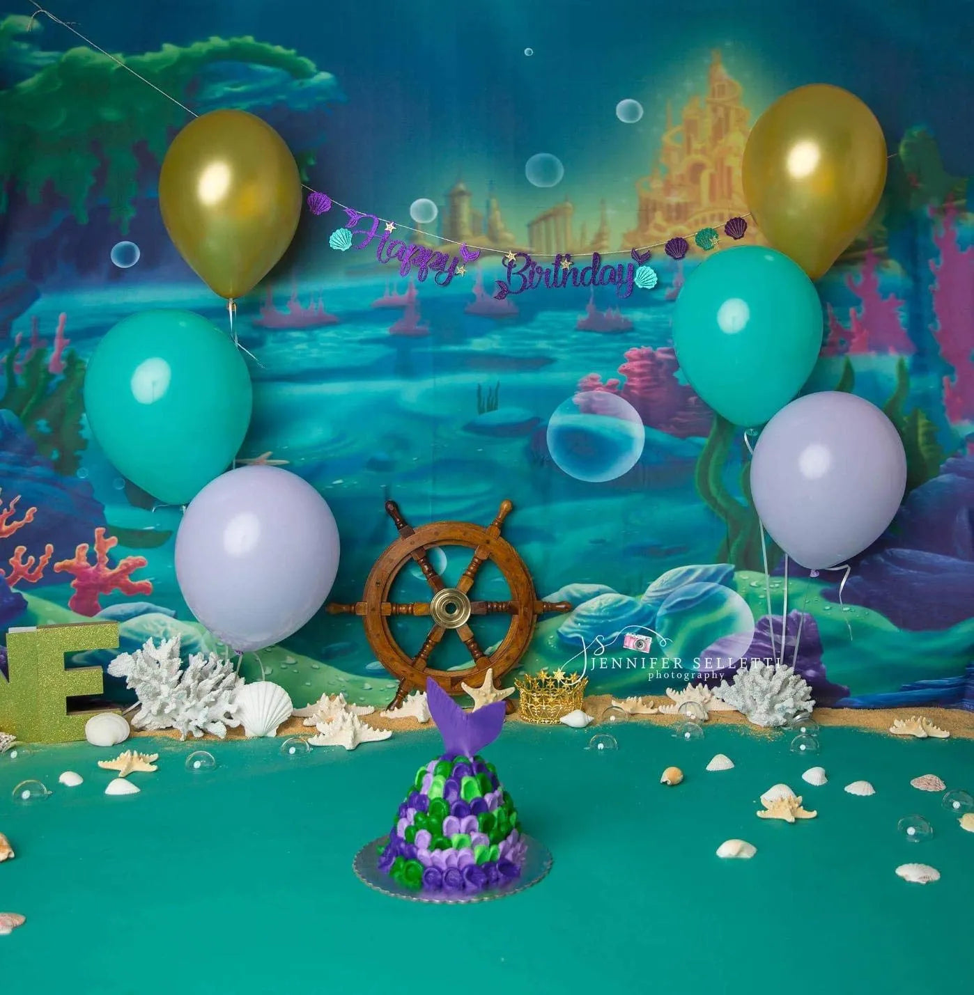 Gatsby Under The Sea Photography Backdrop Gbsx-00693 - Gatsby Backdrop