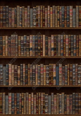 Gatsby Vintage Bookshelf Photography Backdrop Gbsx-00524 - Gatsby Backdrop