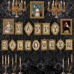 Gatsby Vintage Happy Halloween Photography Backdrop Gbsx-00249 - Gatsby Backdrop