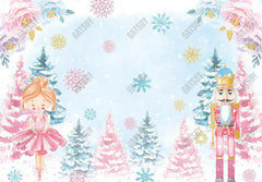 Gatsby Winter Nutcracker Ballet Photography Backdrop Gbsx-01024 - Gatsby Backdrop