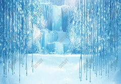 Gatsby Winter Waterfall Photography Backdrop Gbsx-00727 - Gatsby Backdrop