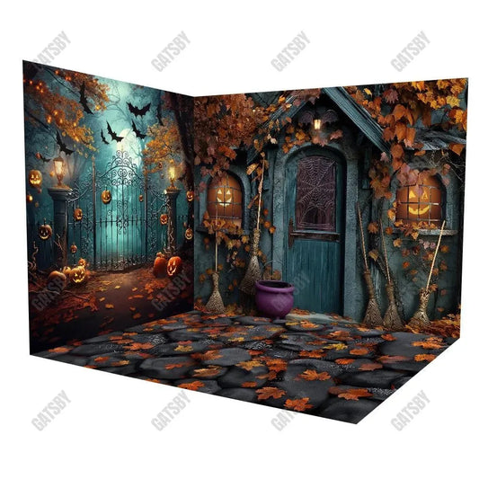 Gatsby Witch Country Cottage Room Set Backdrop Gbsx-00786&Gbsx-00888&Gbsx-00919 - Gatsby Backdrop