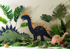 Jungle Dinosaur Photography Backdrop GBSX-99802 - Gatsby Backdrop