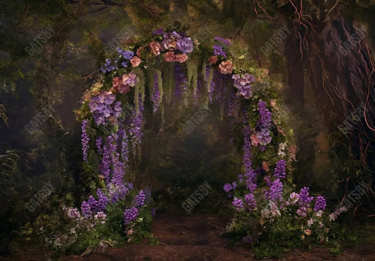 Lavender Jungle Backdrop - Gatsby Backdrop